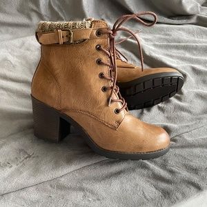 NIB MIA George Ankle Boots BROWN